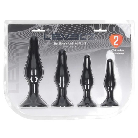 Kit de 4 Plugs en silicone SLIM de Levelz