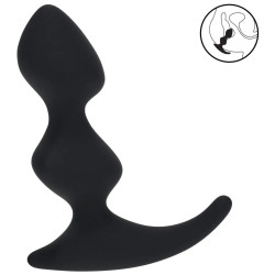 Plug prostatique FULL RIPPLE de 9 x 3.8 cm par Levelz