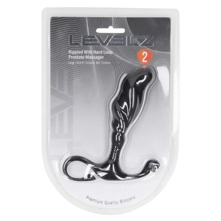 Stimulateur prostatique  RIPPLED L de 10 x 3 cm par Levelz
