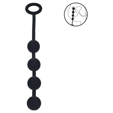 Boules anales ROUNDASS S de Levelz 21 x 2 cm