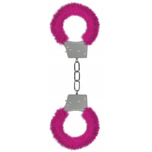 Menottes Fourrure Rose