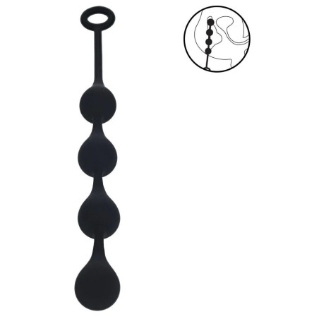 Boules anales DROPASS M de Levelz 30 x 3 cm
