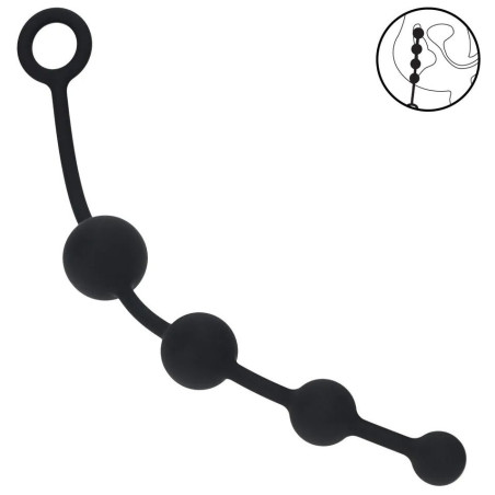 Chapelet anal PROGRASS 26 x 3.5 cm de Levelz