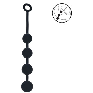 Boules anales ROUNDASS L de Levelz - 38 x 4 cm