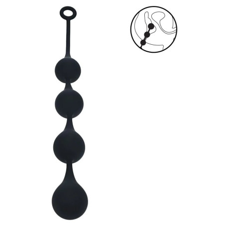 Boules anales DROPASS XL 48 x 5 cm de Levelz