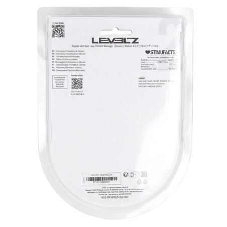 Stimulateur prostatique RIPPLED M 9 x 2.5 cm par Levelz