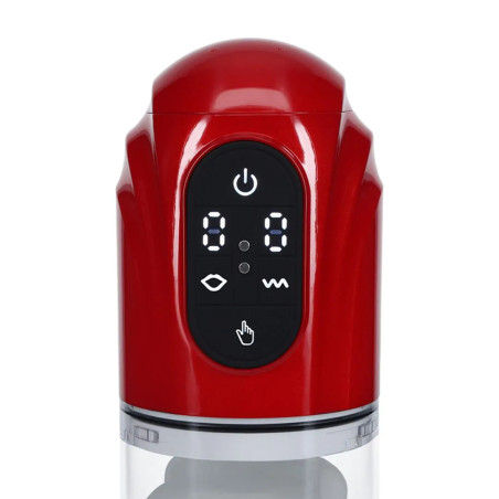 Pompe masturbatoire TECHNOTHRUST Rouge de Pumped