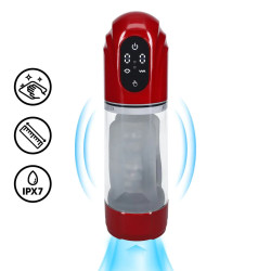 Pompe masturbatoire TECHNOTHRUST Rouge de Pumped