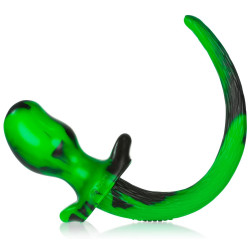 Plug avec Queue de chien Puppy Tail MASTIFF Vert de Oxballs