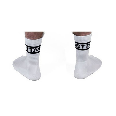 Chaussettes blanches BTTM x2 Paires
