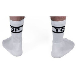 Chaussettes blanches TOP x2 Paires 2