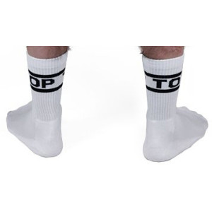 Chaussettes blanches TOP x2 Paires