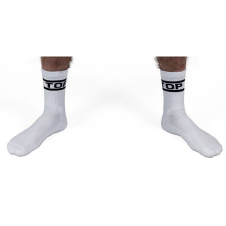 Chaussettes blanches TOP x2 Paires