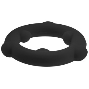 Cockring en silicone SPINNER 25 mm Noir de Oxballs