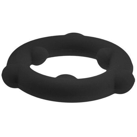 Cockring en silicone SPINNER 25 mm Noir de Oxballs
