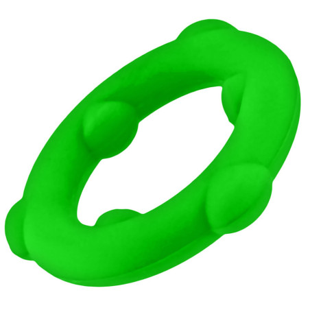 Cockring Silicone SPINNER Vert Diamètre 25 mm par Oxballs