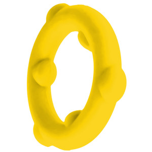 Cockring SPINNER de Oxballs - Diamètre 25 mm Jaune