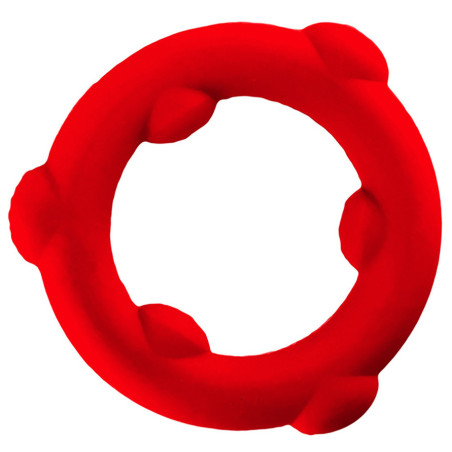 Cockring SPINNER Rouge de Oxballs | Diamètre de 25 mm