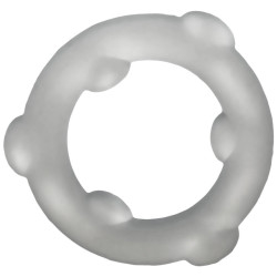 Cockring en silicone SPINNER 25 mm Blanc de Oxballs