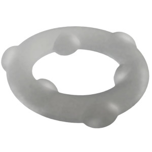 Cockring en silicone SPINNER 25 mm Blanc de Oxballs