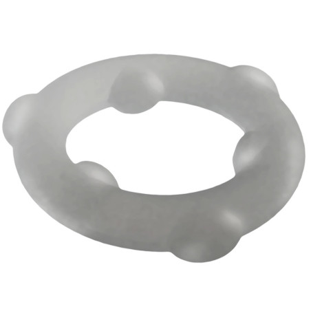 Cockring en silicone SPINNER 25 mm Blanc de Oxballs