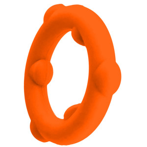 Cockring SPINNER Orange - Diamètre 25 mm par Oxballs