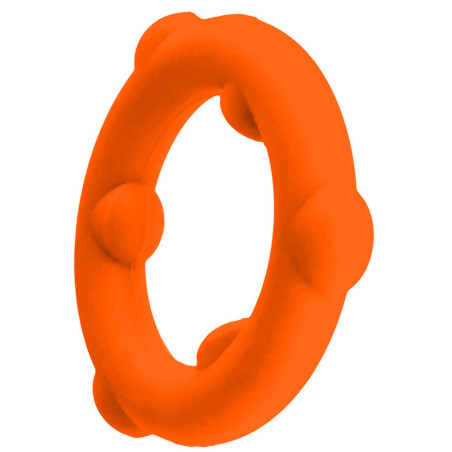 Cockring SPINNER Orange - Diamètre 25 mm par Oxballs