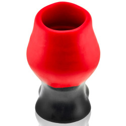 Plug anal Tunnel SUPER MAX PIGHOLE XXXL de Oxballs Rouge 2