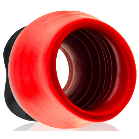 Plug anal Tunnel SUPER MAX PIGHOLE XXXL de Oxballs Rouge