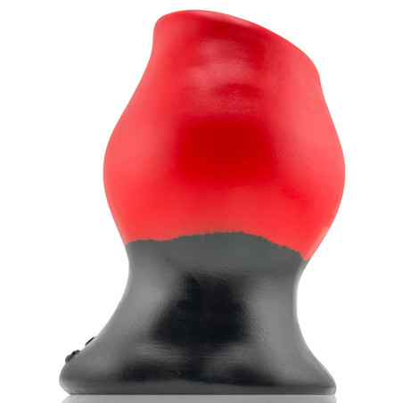 Gros Plug tunnel COLOSSUS PIGHOLE XXXXL Rouge de Oxballs