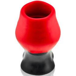 Gros Plug tunnel COLOSSUS PIGHOLE XXXXL Rouge de Oxballs 2