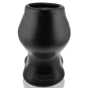Gros Plug tunnel COLOSSUS PIGHOLE XXXXL Noir de Oxballs