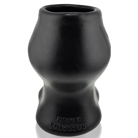 Gros Plug tunnel COLOSSUS PIGHOLE XXXXL Noir de Oxballs