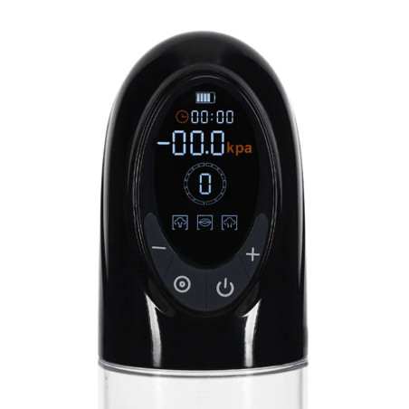 Pompe à pénis automatique CYBERPULSE Noire de Pumped