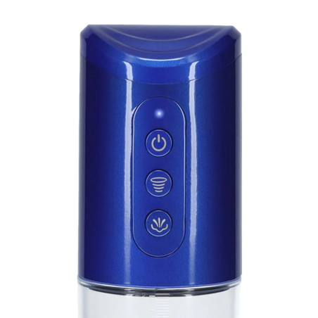 Pompe à pénis automatique HYPERPUMP 20 x 5.8 cm Bleue