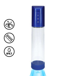 Pompe à pénis automatique HYPERPUMP 20 x 5.8 cm Bleue