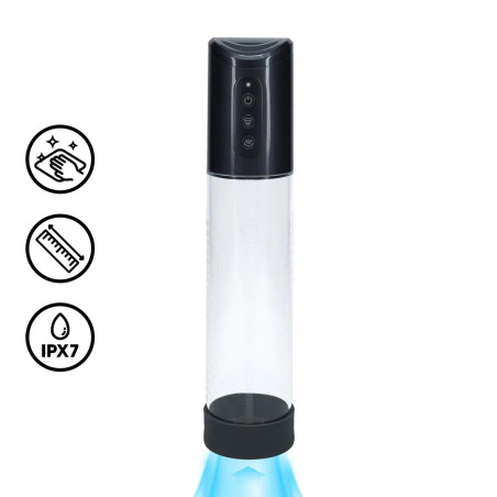 Pompe à pénis automatique HYPERPUMP 20 x 5.8 cm