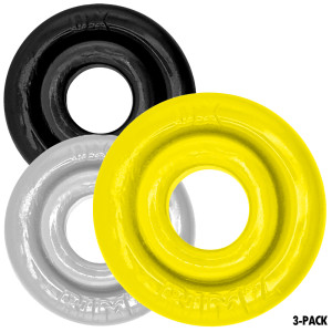Lot de 3 Cockrings étirables RIMRINGZ Oxballs - 3 Couleurs