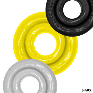 Lot de 3 Cockrings étirables RIMRINGZ Oxballs - 3 Couleurs