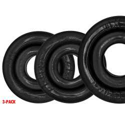 Lot de 3 Cockrings RIMRINGZ Noirs de Oxballs 2
