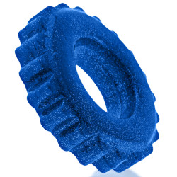 Cockring PLUSHY Bleu métallisé - Diamètre 26 mm de Oxballs 2