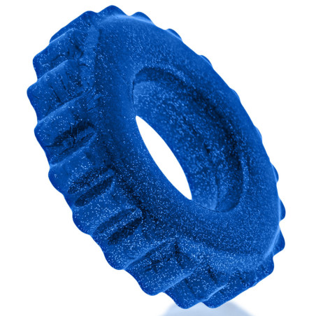 Cockring PLUSHY Bleu métallisé - Diamètre 26 mm de Oxballs