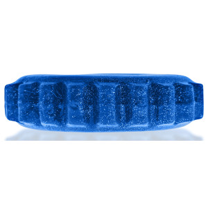 Cockring PLUSHY Bleu métallisé - Diamètre 26 mm de Oxballs