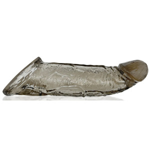 Gaine de pénis COACH Grise de Oxballs 15 x 4.5 cm