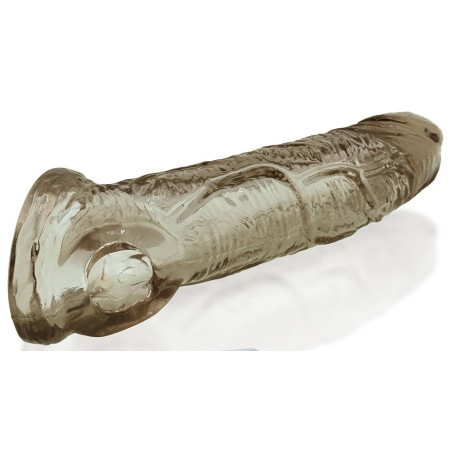 Gaine de pénis COACH Grise de Oxballs 15 x 4.5 cm