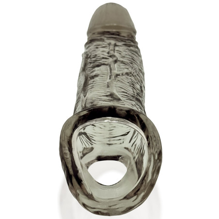 Gaine de pénis COACH Grise de Oxballs 15 x 4.5 cm