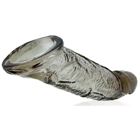 Gaine de pénis COACH Grise de Oxballs 15 x 4.5 cm