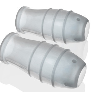 Suce-Tétons blancs LANKYZ de Oxballs Diamètre 20 mm