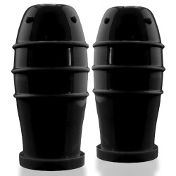 Suce-tétons noirs LANKYZ de Oxballs - Diamètre  20 mm. 2