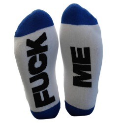 Chaussettes FUCK ME de Mister Blanc-Bleu 2
